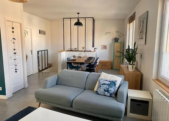 Maison De Calme Lumineuse Proche Gare Semesterbostad Caen