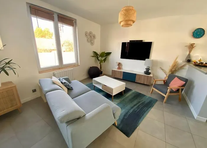 Maison De Calme Lumineuse Proche Gare Semesterbostad